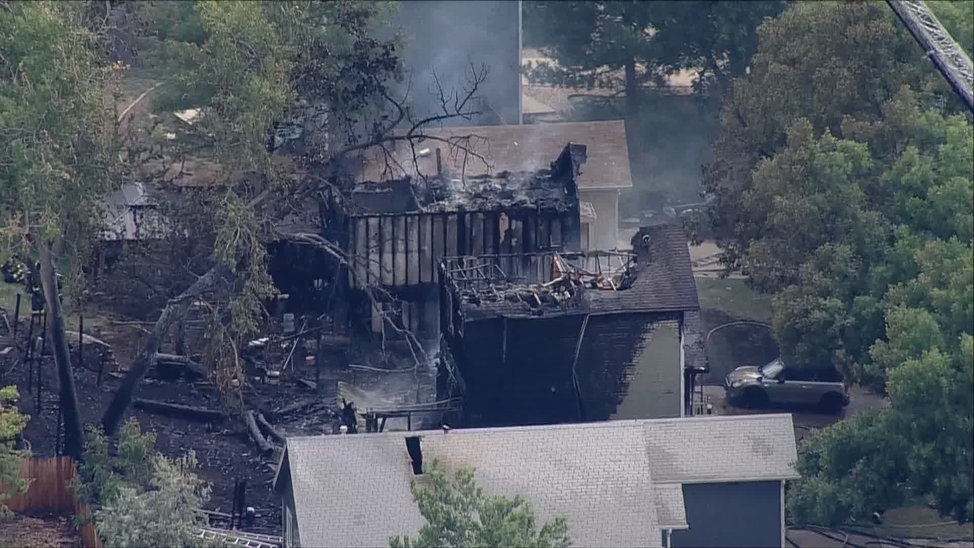 It happened in a neighborhood on East Whitaker drive, near Quincy Reservoir.