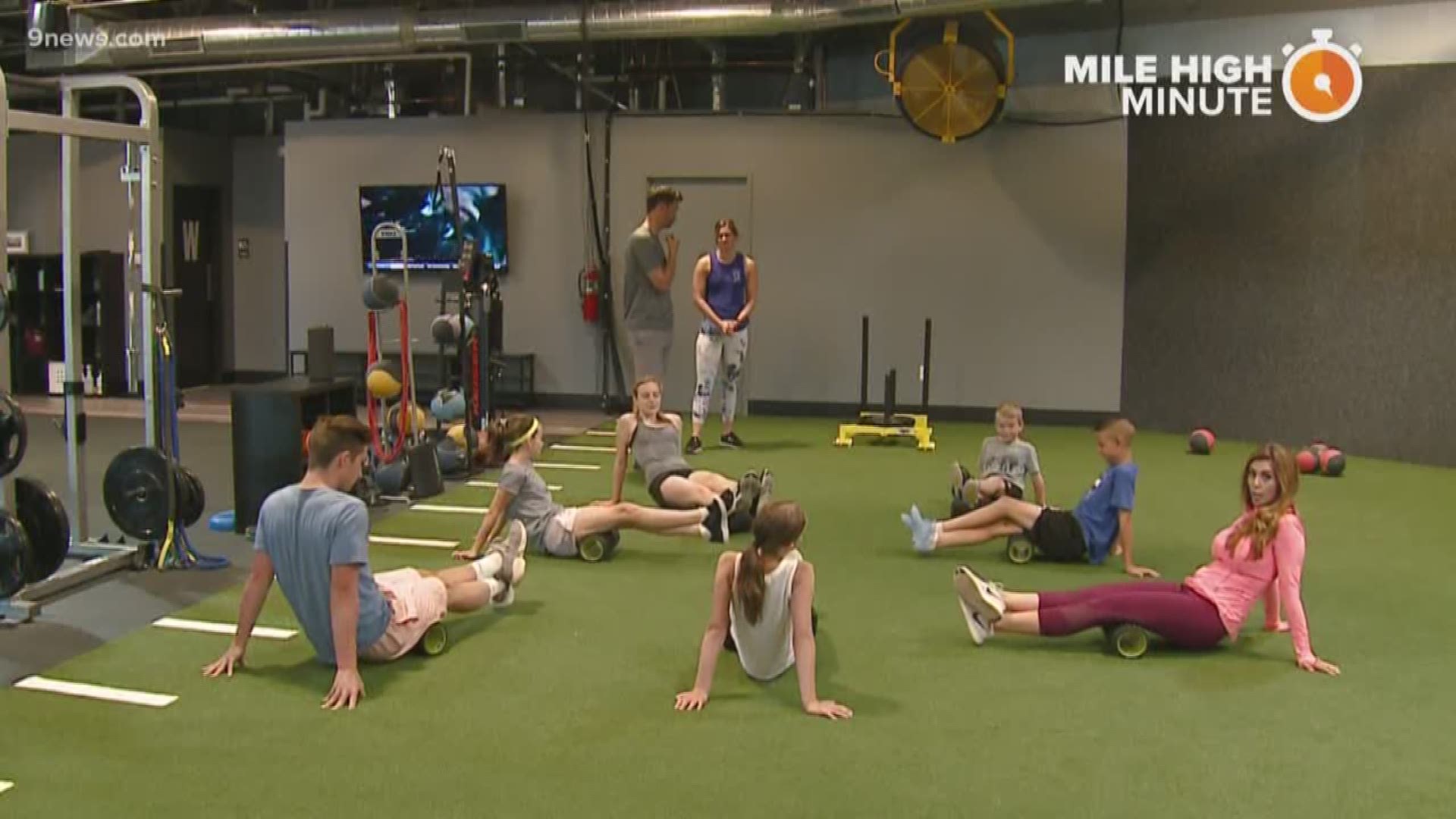Dryland Sports in Denver offers a 3-part workout for the entire family.