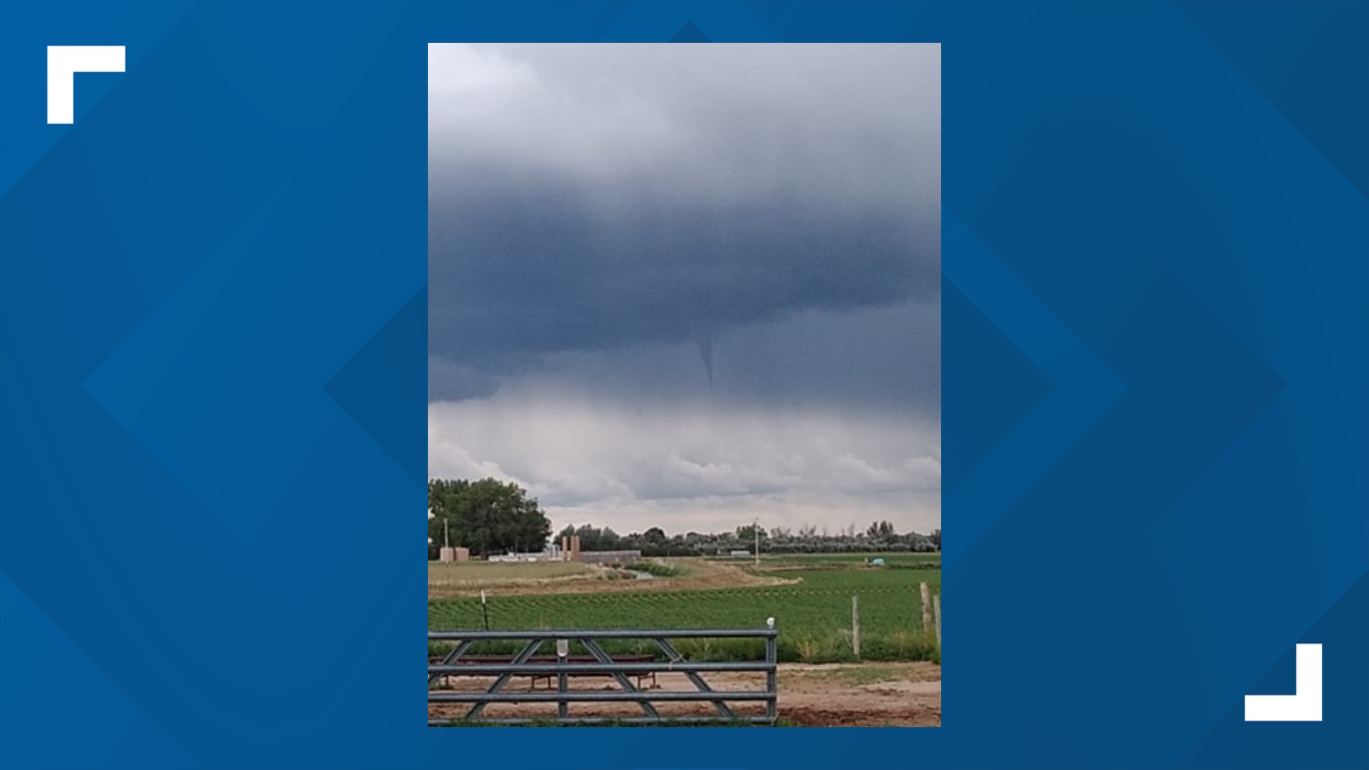 PHOTOS Funnel cloud spotted near Kersey, Weld County, Colorado