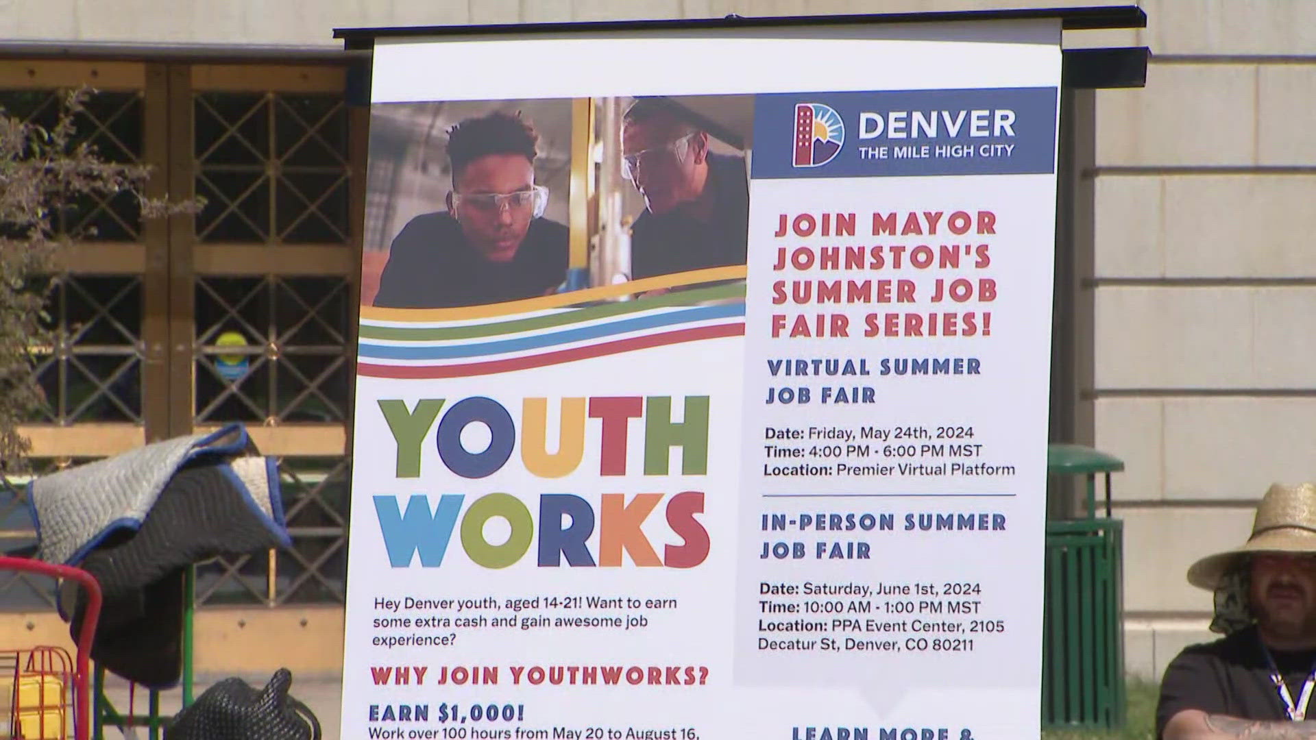 Denver Mayor Mike Johnston said part of the reason for the program is to help prevent violence that often increases in the summer months.