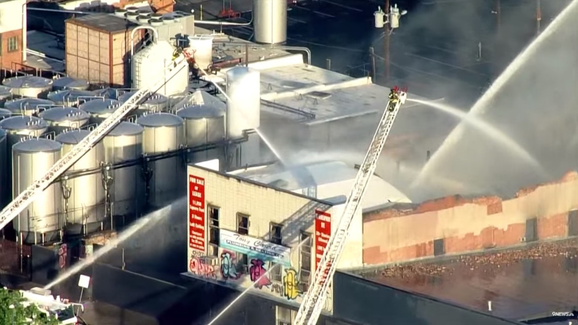 Fire crews investigate structure fire in downtown Denver | 9news.com