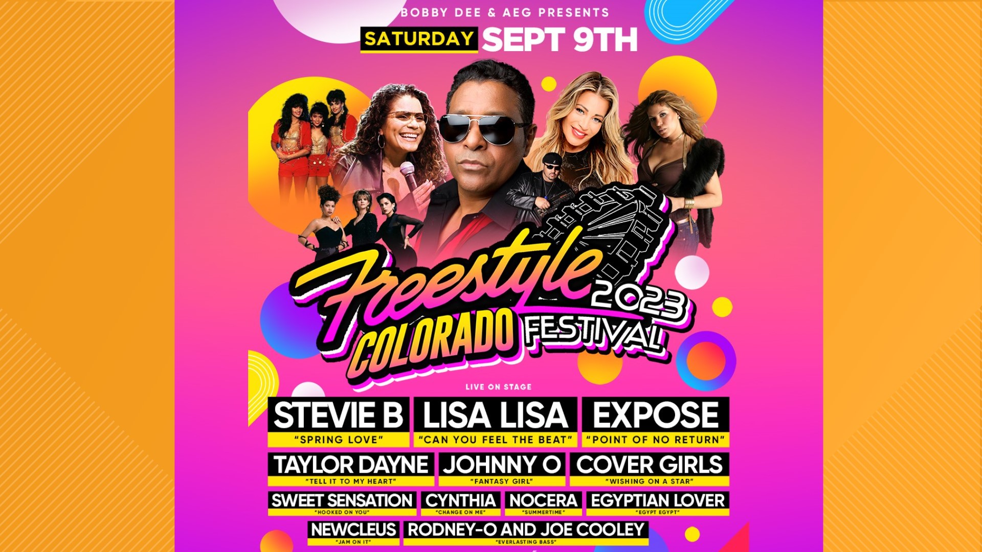 Stevie B, Lisa Lisa, Expose Join 'Freestyle Colorado Festival' | 9news.com