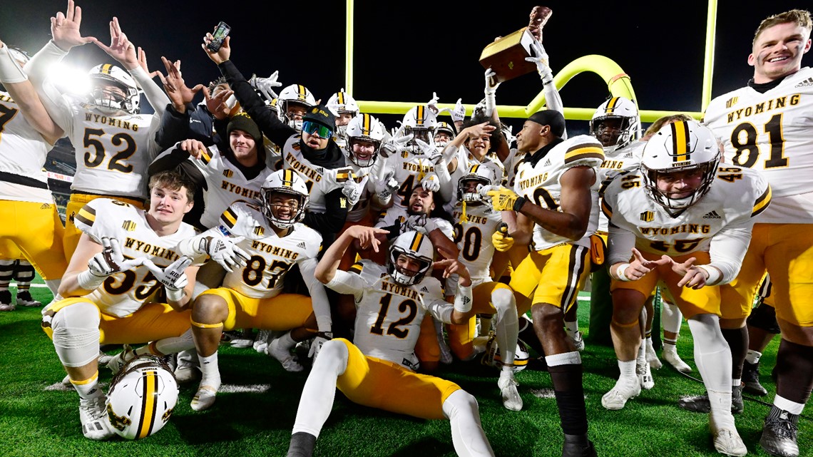 Wyoming Cowboys Football Can Cooler, University of Wyoming