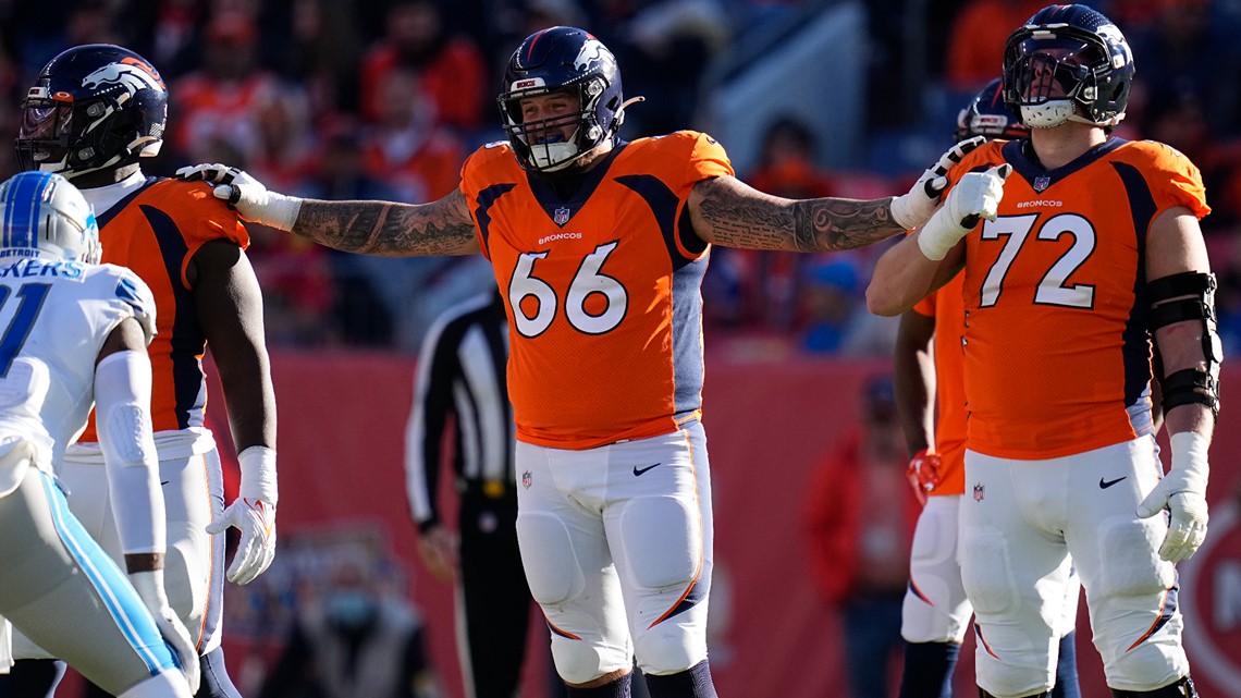 Broncos G Dalton Risner, CB Pat Surtain II named recipients of team awards  presented by PFWA Denver chapter