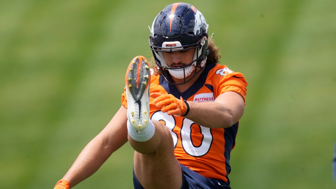 NFL Journal: Broncos tight end Greg Dulcich quickly becoming productive  third-down option – Boulder Daily Camera