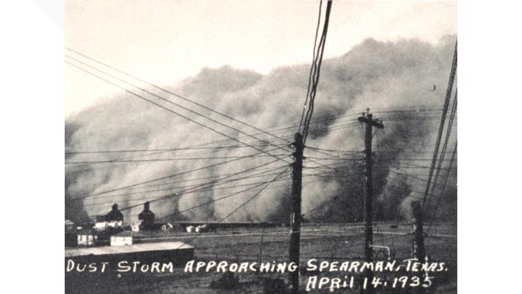 How Thursday's South Dakota dust storm compares to the storms of the Dust Bowl
