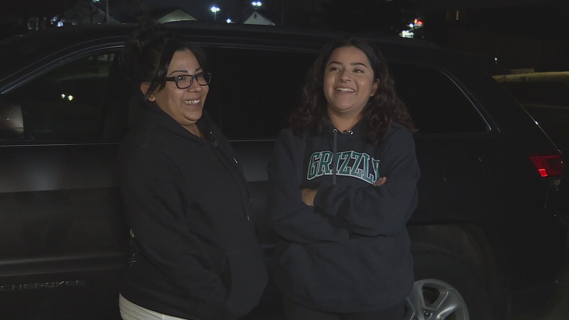 Two people found an infant in a car seat in the middle of Carlile Street in Northglenn, Colorado. Police said the baby was in the back of a car that was stolen.