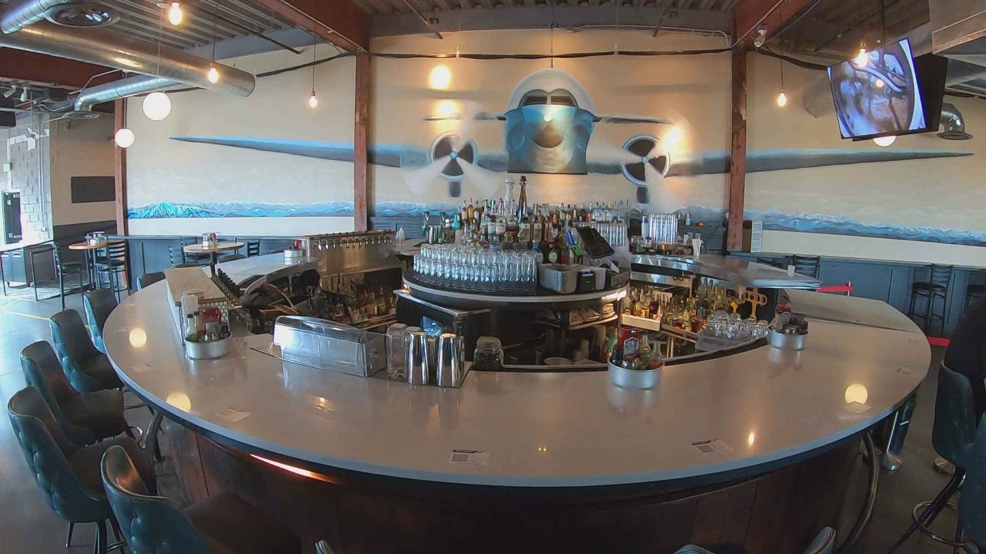 FlyteCo Tower is an aviation-themed brewery with a mission to help support community programs
