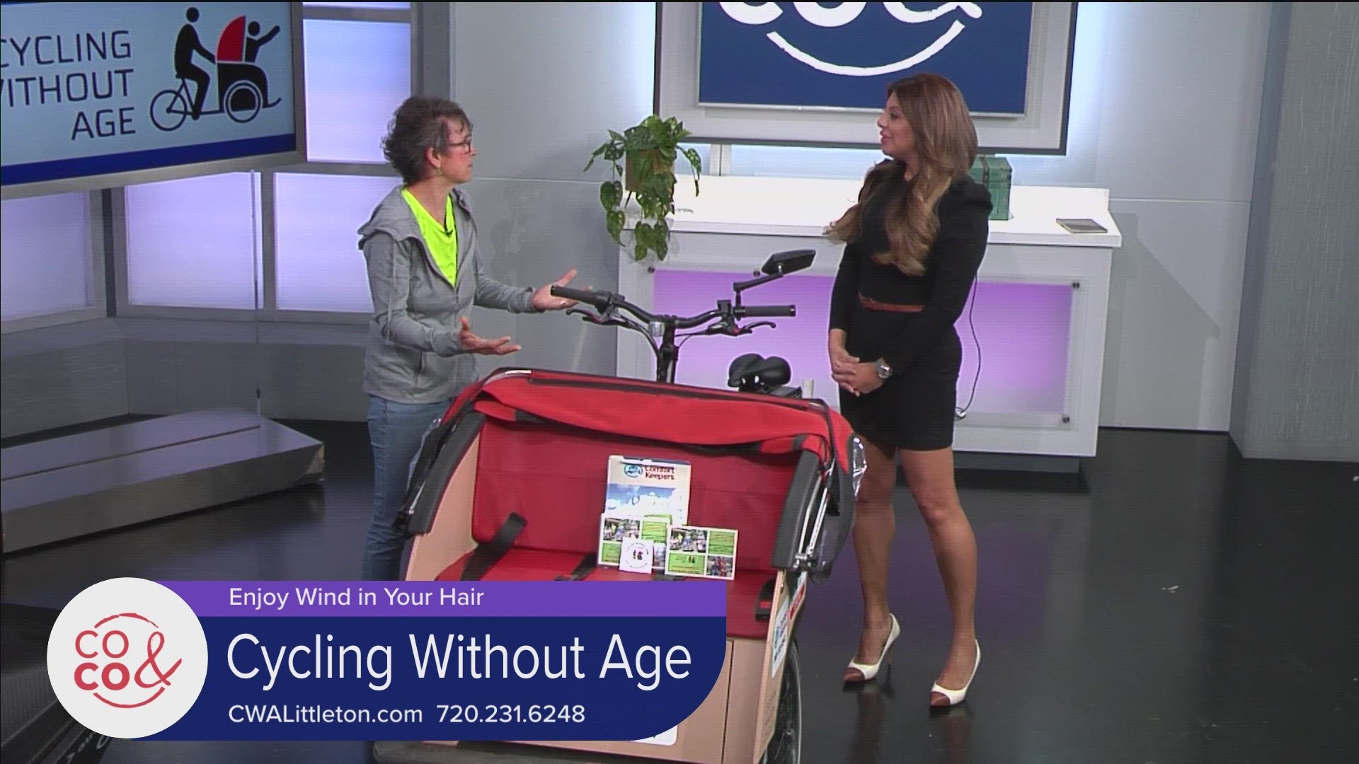 Take a TriShaw ride with someone you love! Support Cycling Without Age and learn more at CWALittleton.com. Aetna Medicare Solutions sponsored this segment.