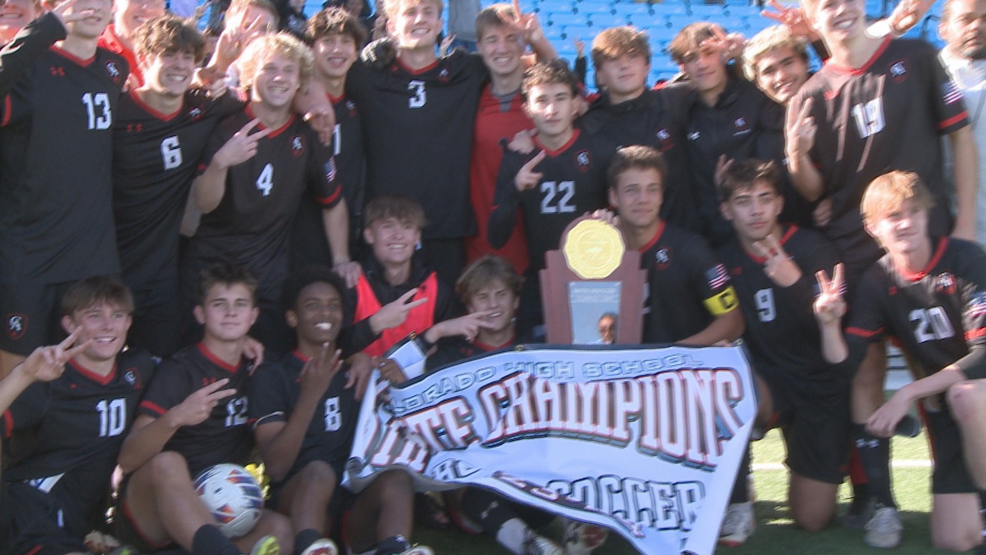 The Mustangs defeated Coal Ridge 3-1 in the Class 3A championship game on Saturday.