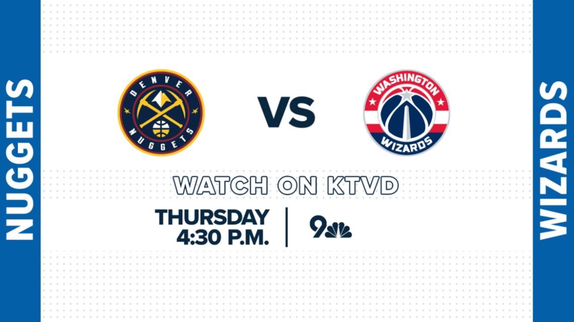 Denver looks to extend road win streak as Nuggets face Wizards on KTVD