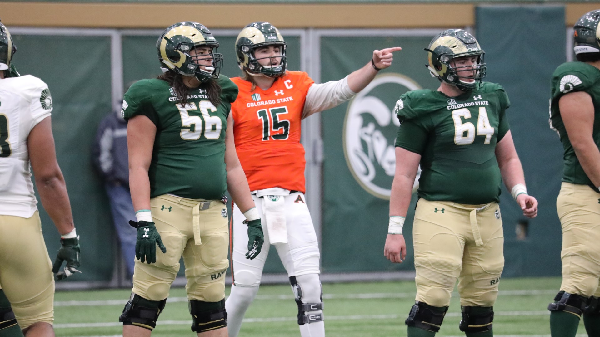 Colorado State quarterback Collin Hill played two series of last year's Rocky Mountain Showdown. Now that he's healthy, he's ready to make his mark.