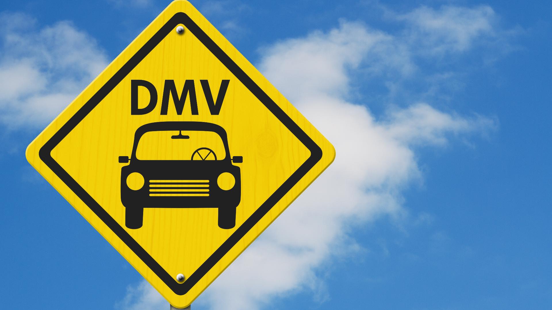 The state says the DMV is contacting customers to reschedule their appointments.