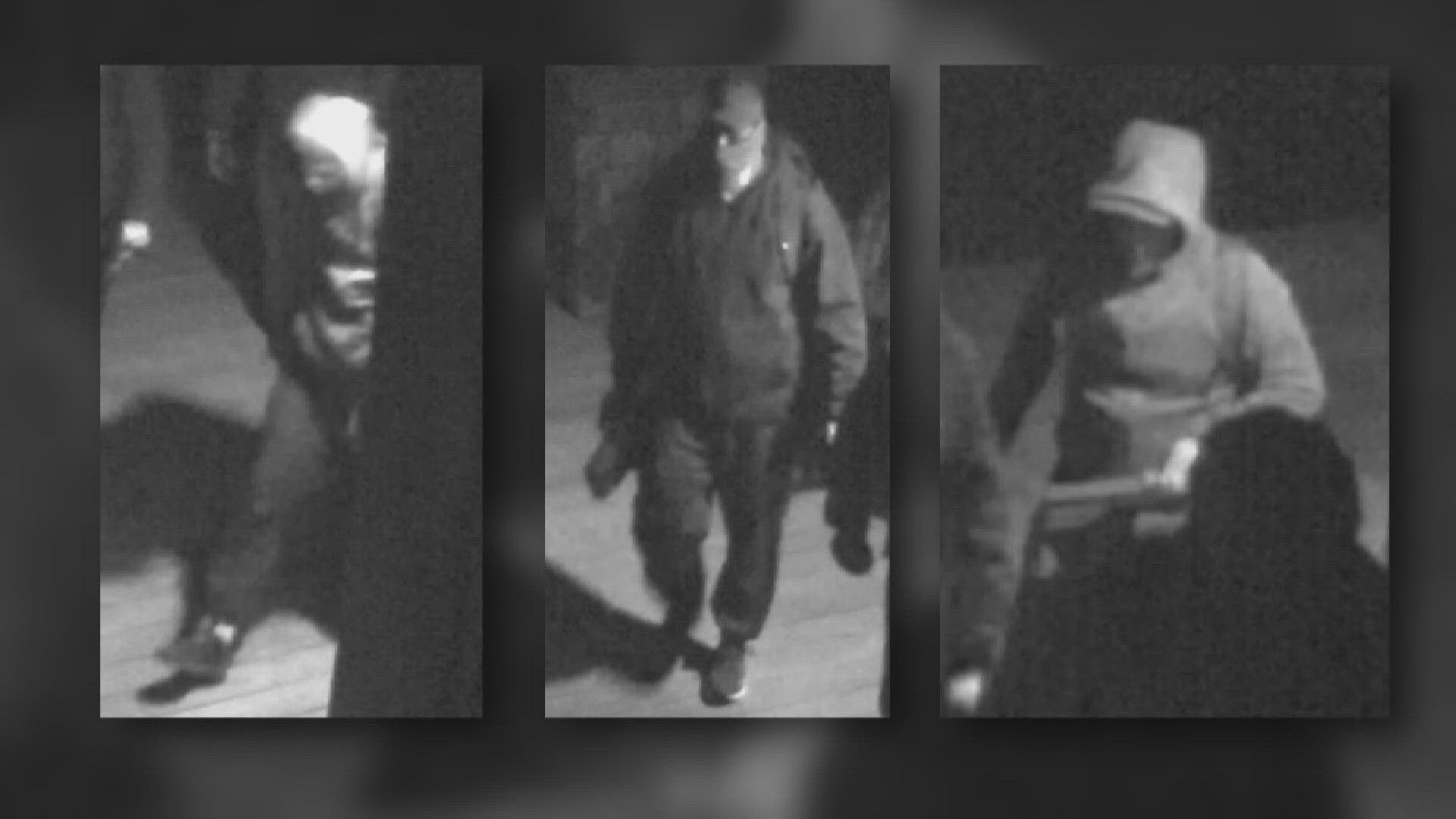 The sheriff's office is asking for the public's help in finding the people wanted in connection to a series of burglaries.