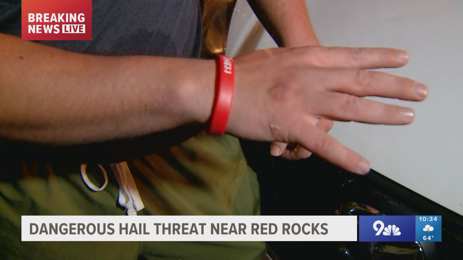 Major hailstorm blasts Red Rocks, injuries reported