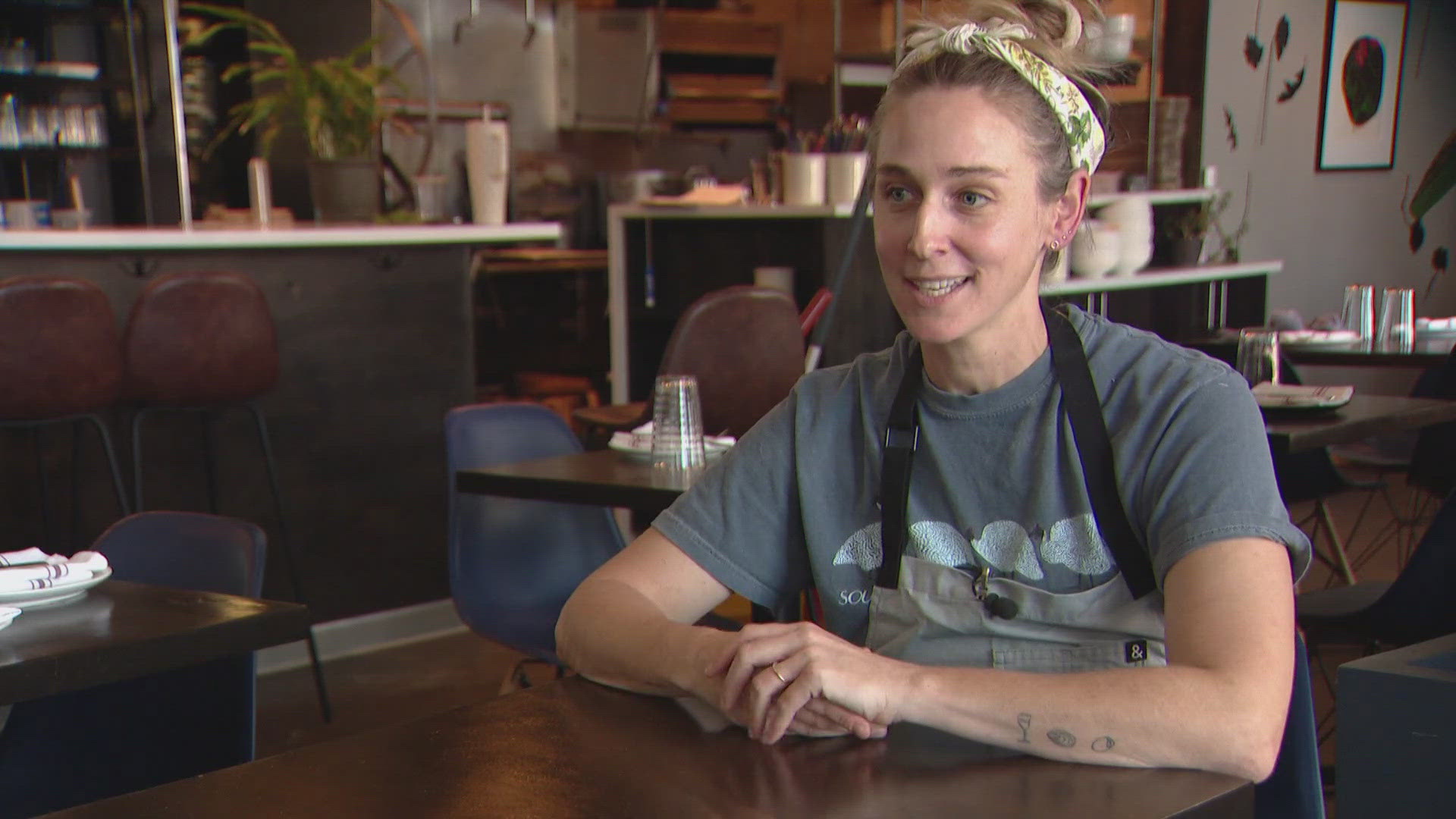 The prominent restaurant owner says the anti-migrant hysteria could hurt Aurora businesses. She's pushing back on the claims of a "gang takeover."