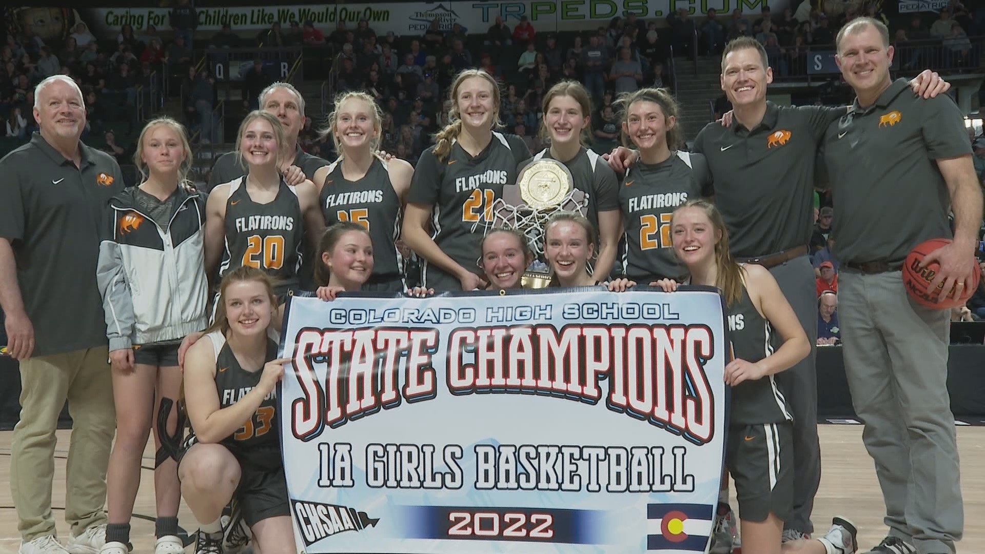 The Bison defeated a previously undefeated Briggsdale team in the Class 1A state title game.