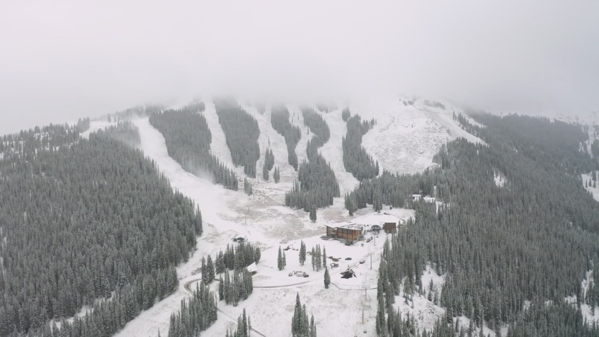 Mother Nature hasn't helped Colorado's ski resorts much so far this season. They're able to open mostly because of snowmaking.