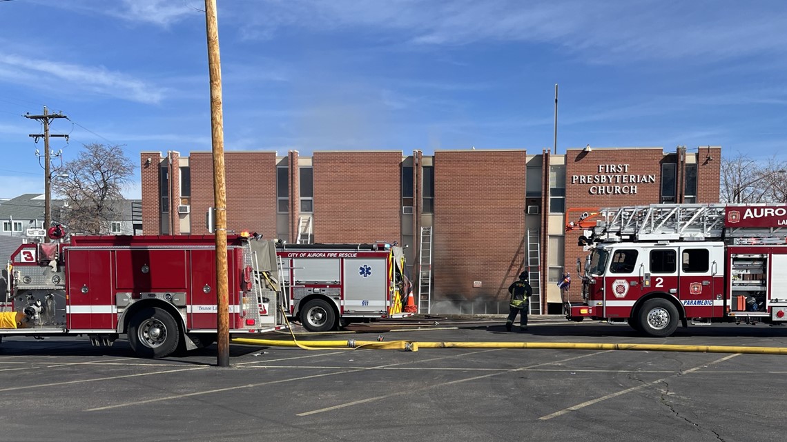 Fire damages Aurora presbyterian church | 9news.com