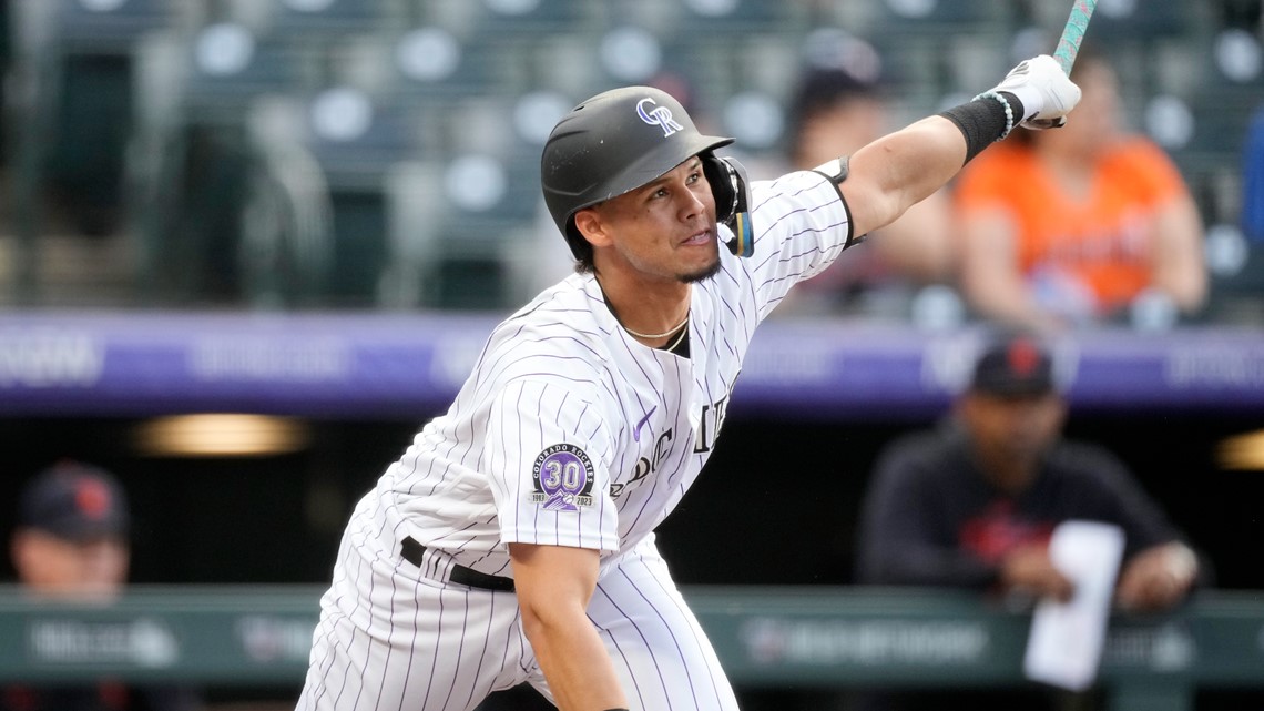 Tovar homers, extends his hitting streak to 13 games to help Rockies beat  Tigers 8-5