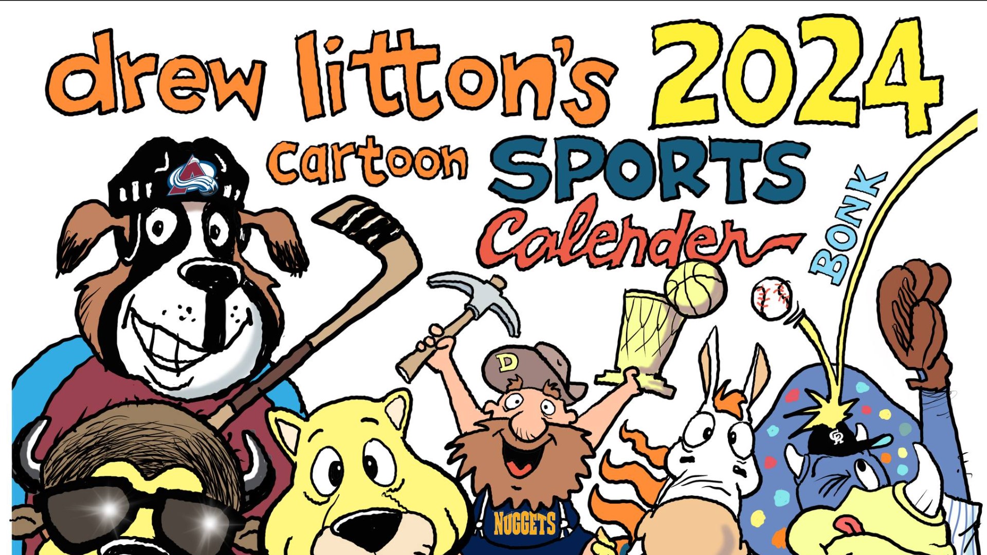 9Toonist Drew Litton has a new sports calendar as his storied career reaches a milestone 42nd year in 2024.