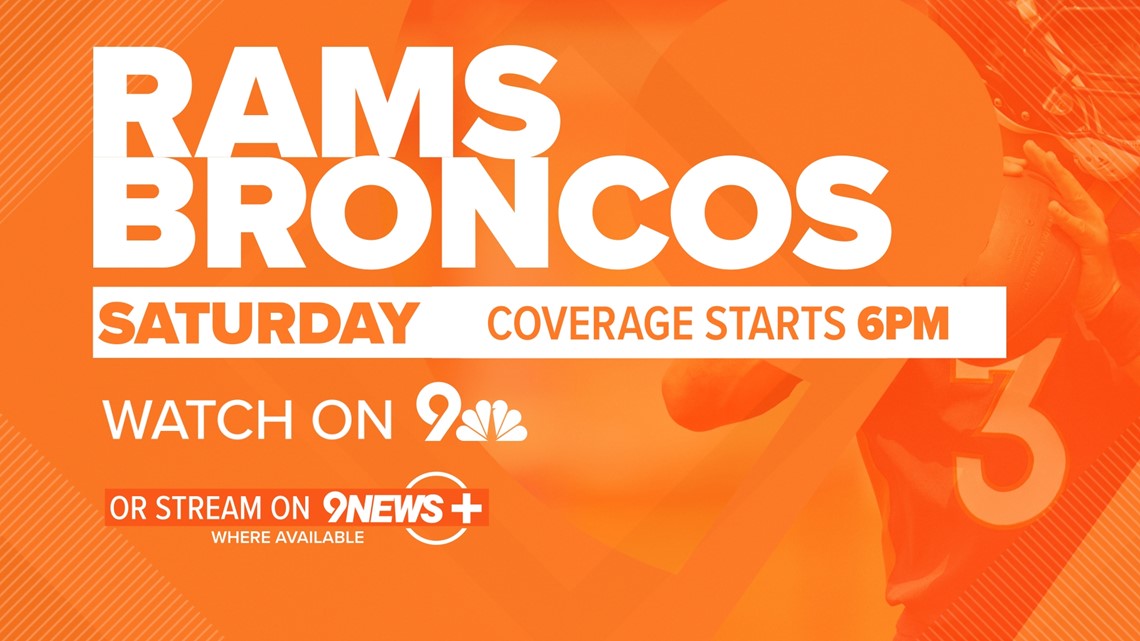 Denver Broncos vs. Rams: Where to watch on TV, online streaming