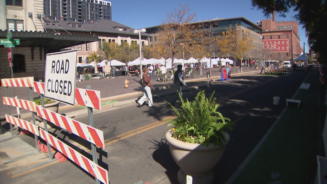 Car-free experiment brings more foot traffic to Wynkoop Street