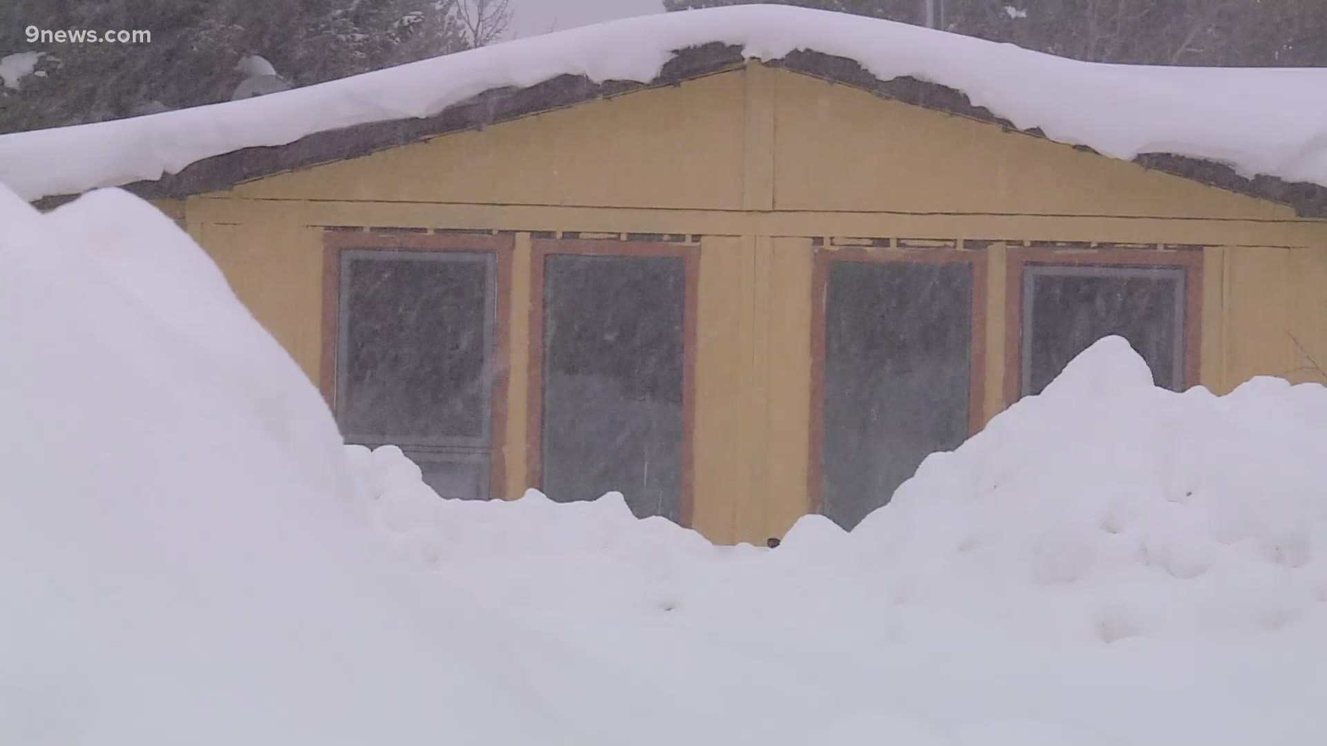 Aspen Springs is a subdivision just north of Blackhawk. They got 32.5 inches of snow with this last storm.