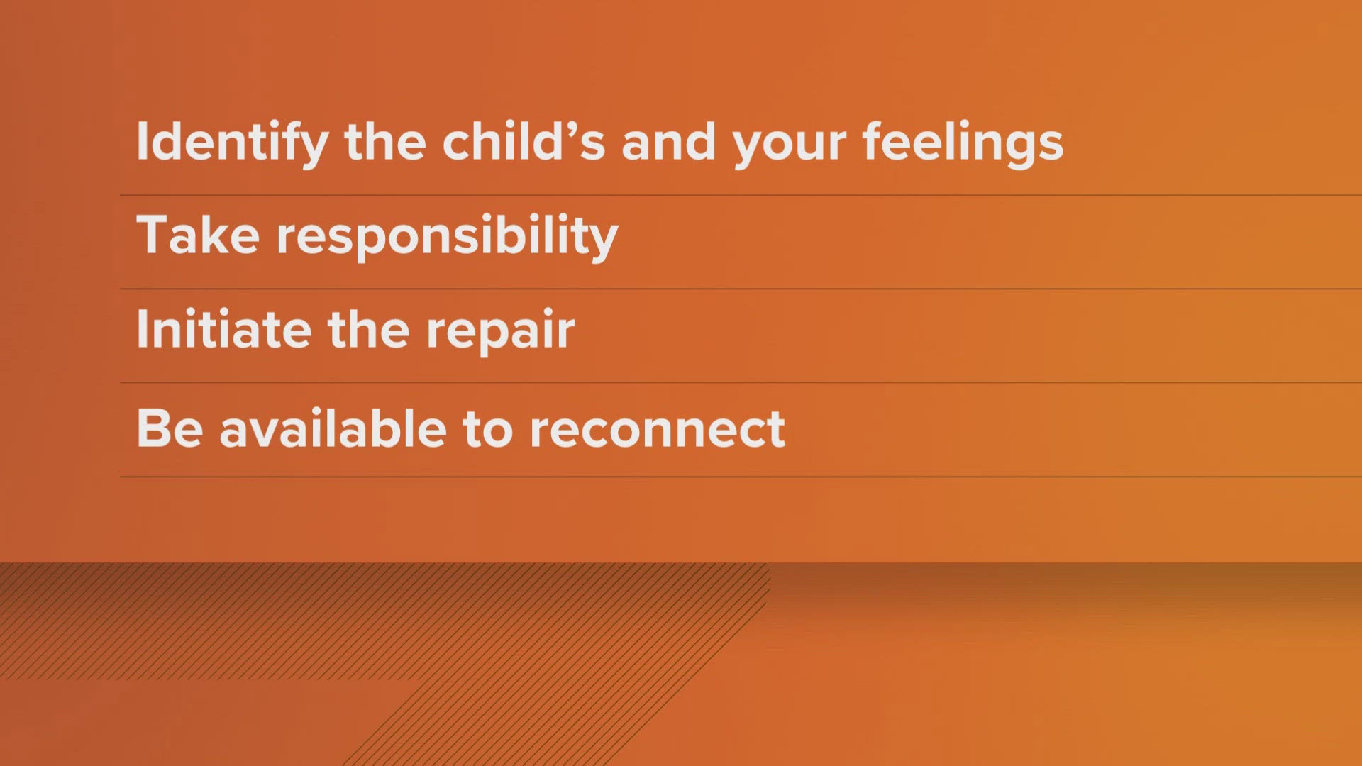 Dr. Heather Hans discusses how feeling safe and secure can impact a child's development, and what parents can do to help repair mistakes that have been made.