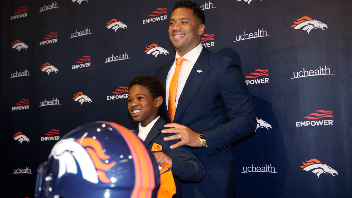 The prophecy has been fulfilled. Happy Russell Wilson is a Bronco Day!