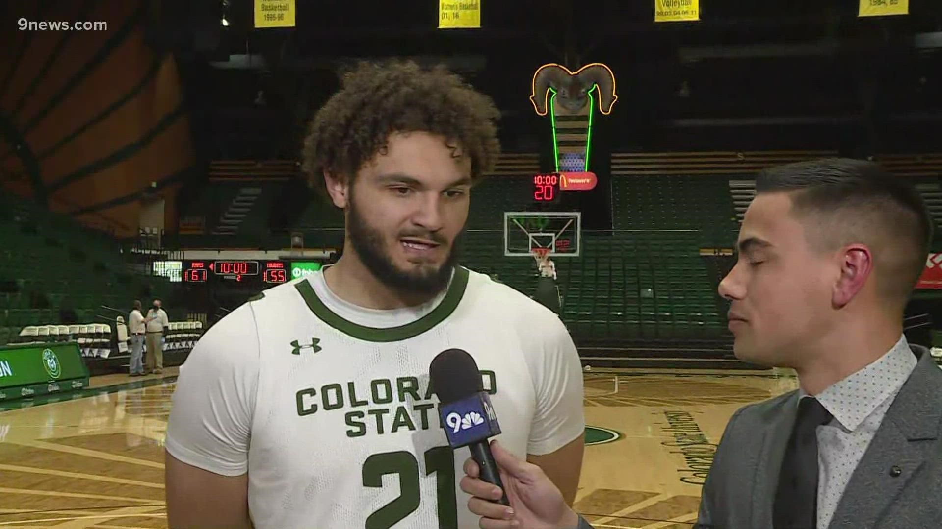 Colorado State defeated Wyoming 61-55 in Wednesday night's rematch at Moby Arena.