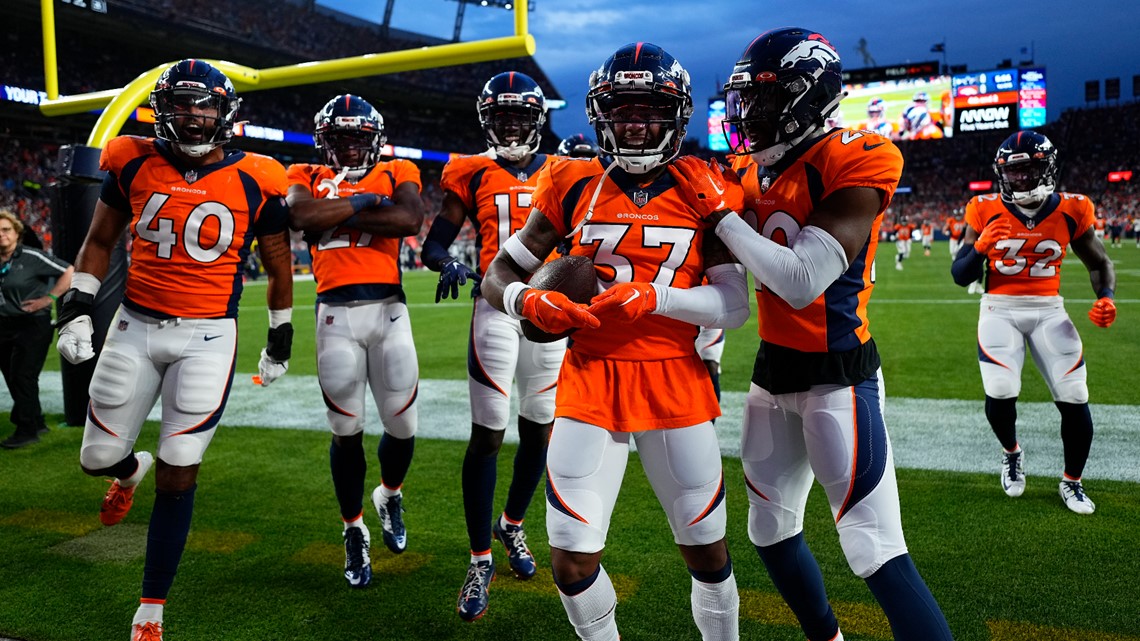Denver Broncos Jalen Virgil Nike Orange NFL Game Jersey