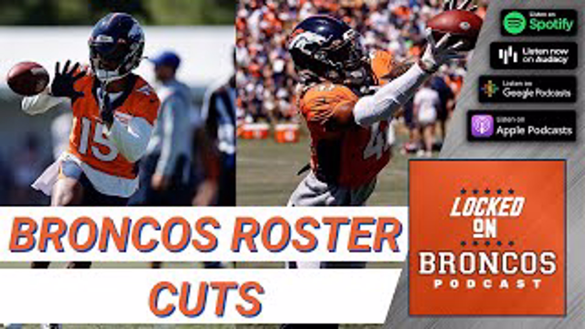 On Tuesday, the Denver Broncos had to release 5 players in the first round of roster cuts from 90 to 85.