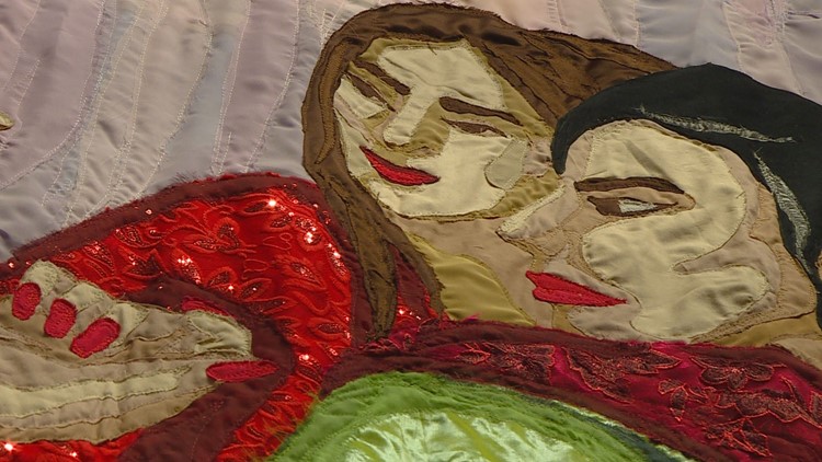 Afghan artist makes history with exhibit at Denver Art Museum