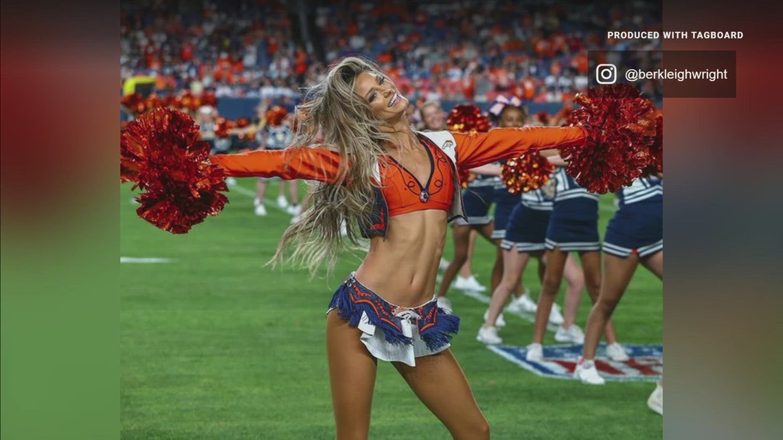 Broncos cheerleader named finalist in Sports Illustrated Swim search