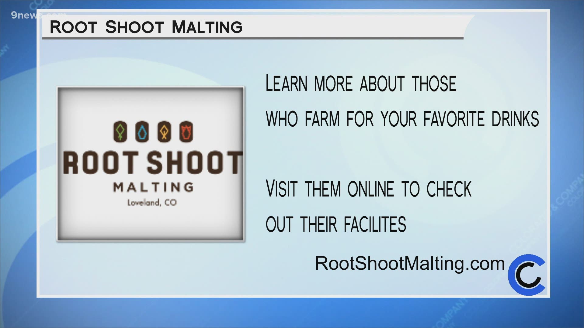Seek out beers and spirits with locally produced craft malt. Learn more about Root Shoot at RootShootMalting.com.