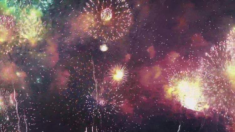 The science behind colorful firework displays