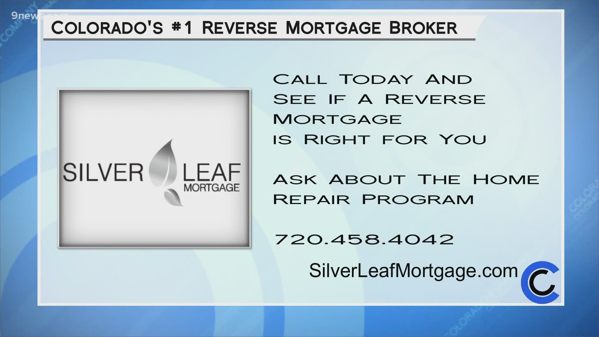 Call 720.458.4042 or visit SilverLeafMortgage.com to find out if a reverse mortgage is the right choice for you.