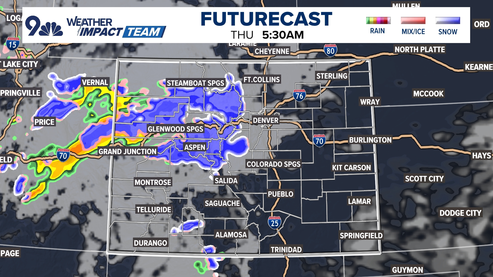 Winter Storm Warnings in Colorado mountains: Up to 20 inches of snow ...