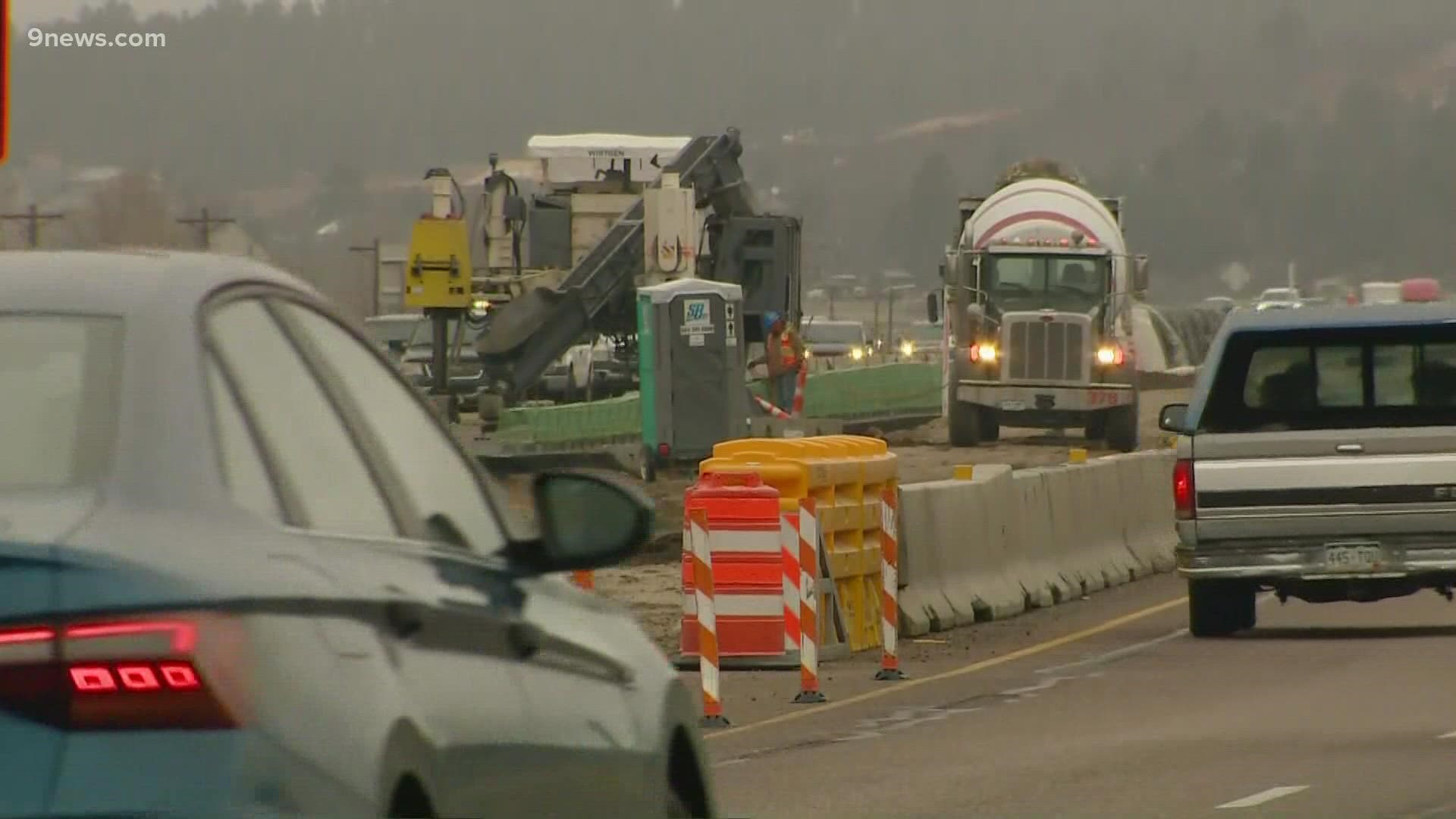 The project to widen the highway from two lanes on both sides to three lanes is entering its fourth and final year of construction.