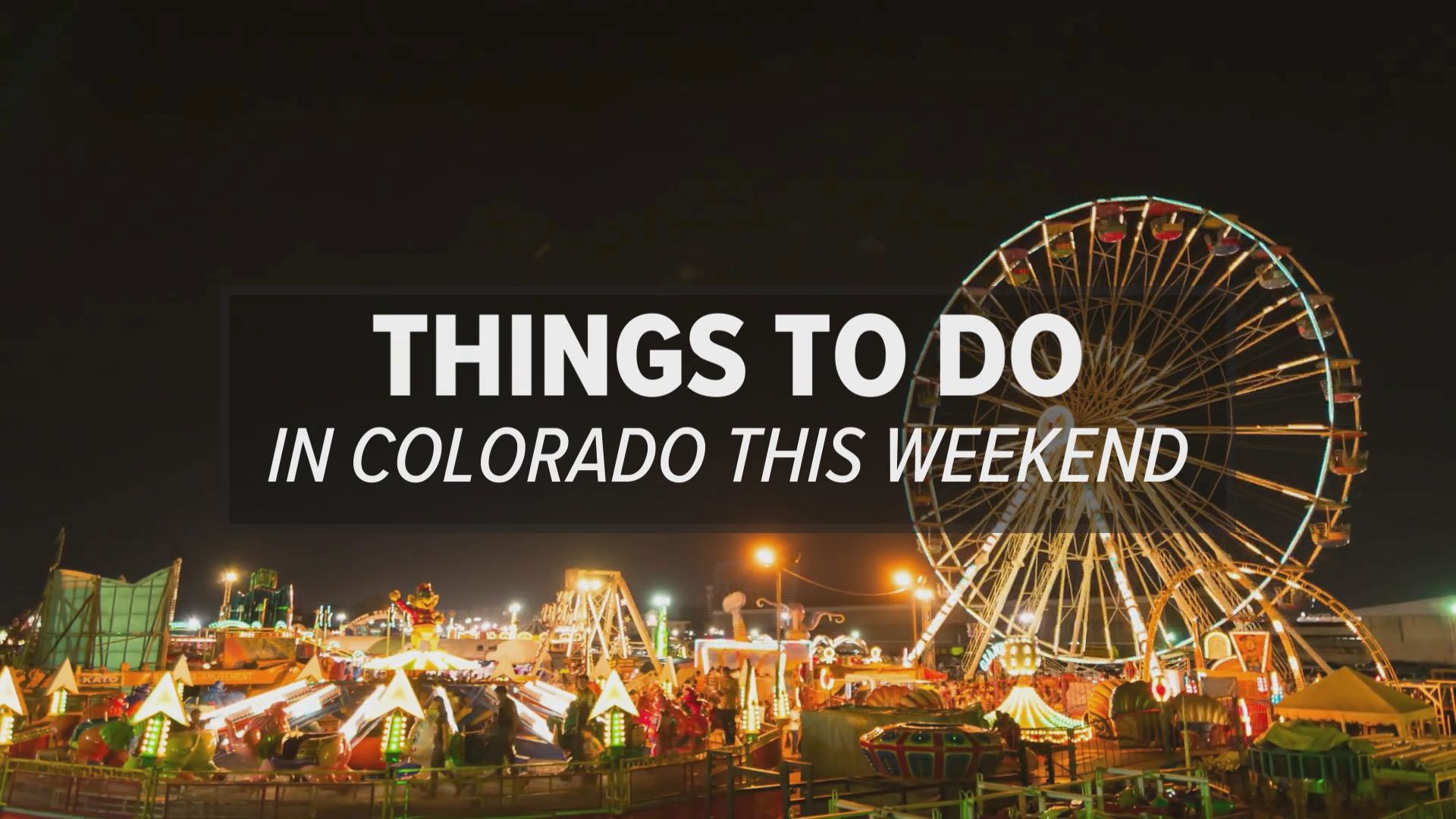 From summer festivals and fairs to rodeos and runs, there's lots to do, see and explore in Denver and Colorado this July weekend.