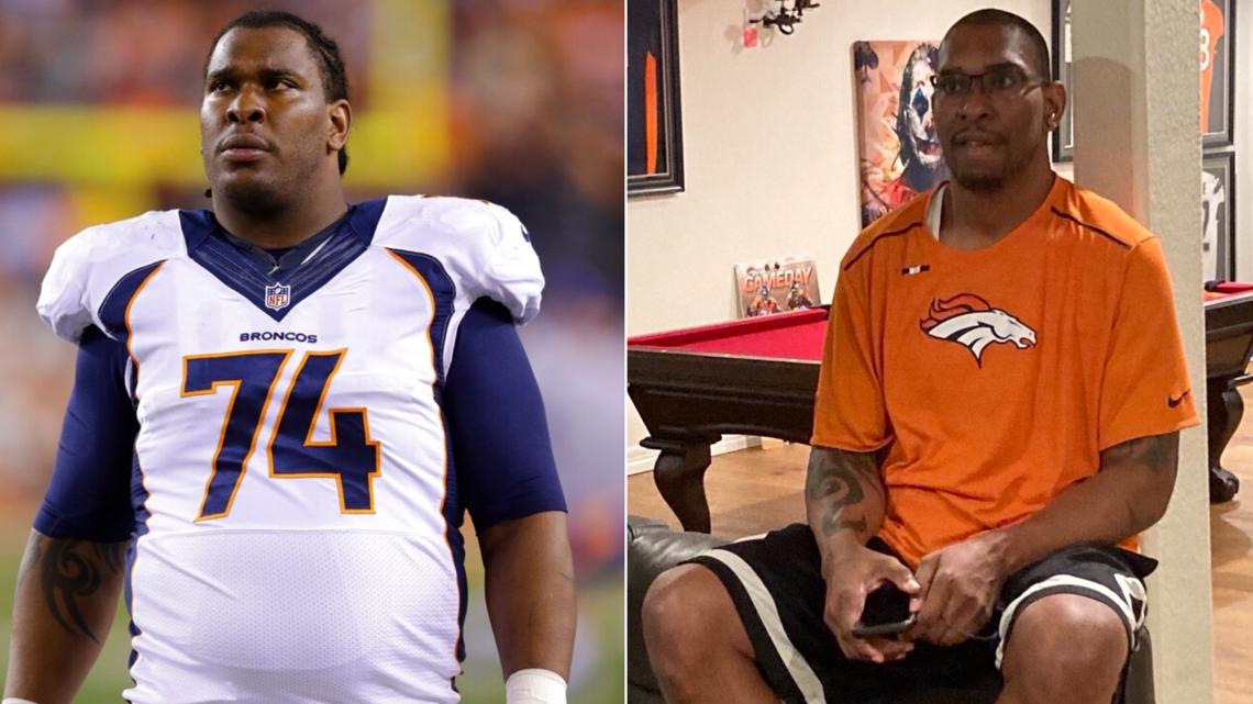 Former Denver Broncos lineman Orlando Franklin is a new man