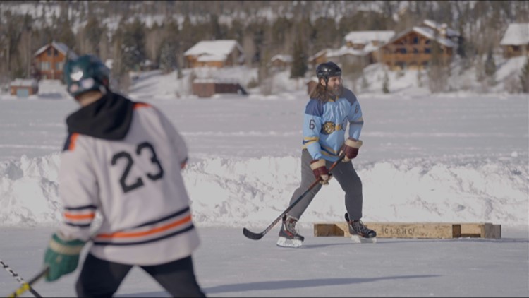 Pond hockey helps heal Grand Lake after East Troublesome Fire