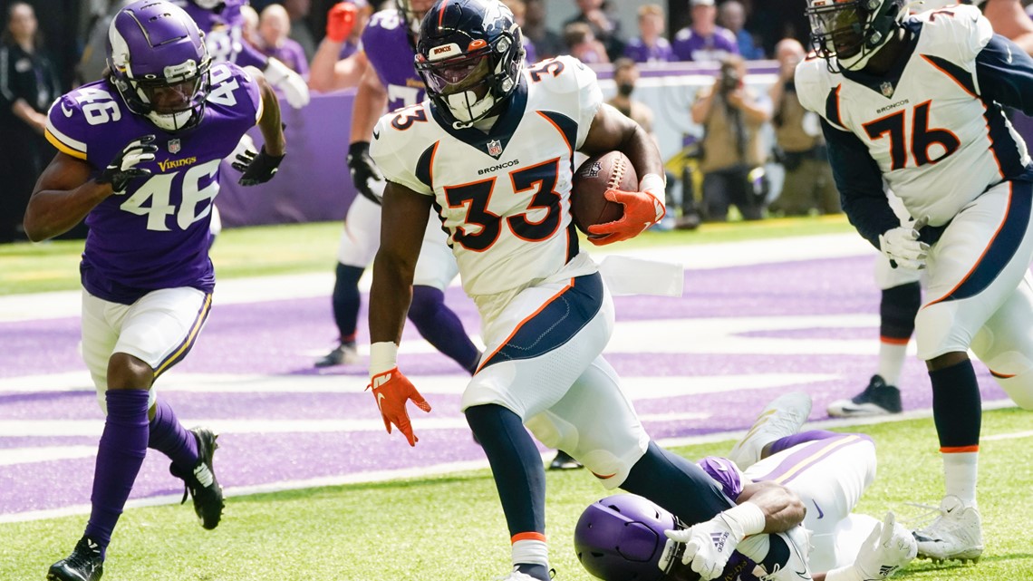 Lock directs two touchdown drives; Surtain's pick-six helps Broncos to 33-6  win over Vikings