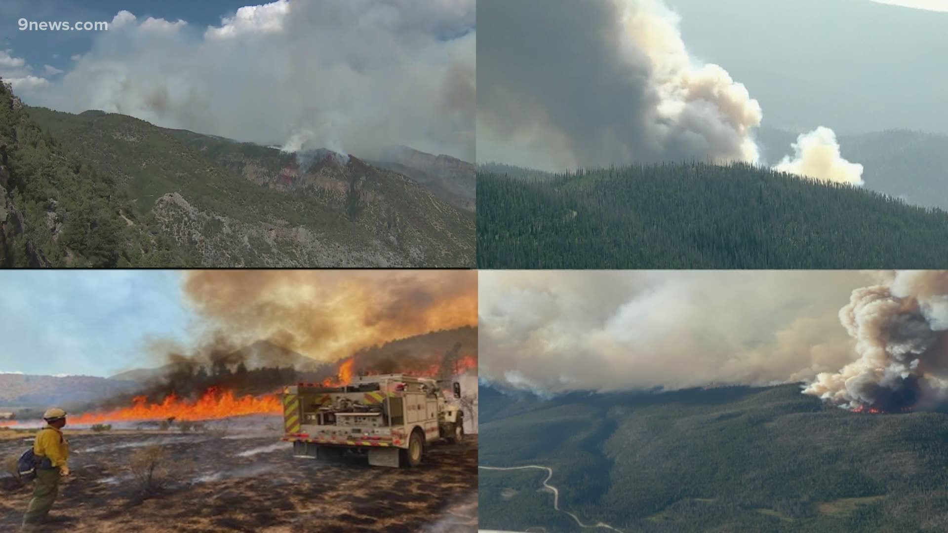 An August 18 update on all the wildfires burning in Colorado right now.