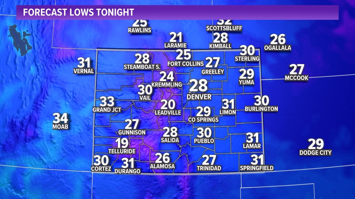 Warmer weather heading into Spring