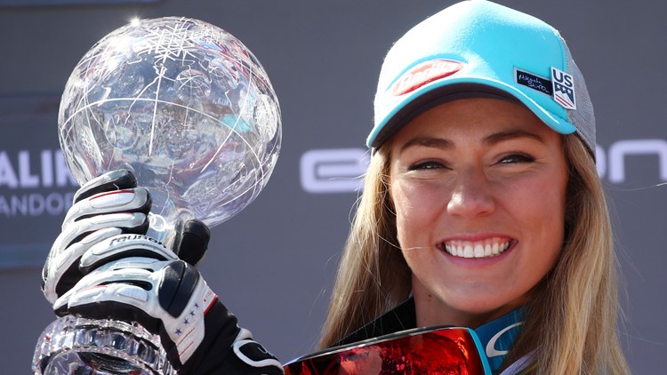 Shiffrin, Paris win World Cup super-G titles | 9news.com