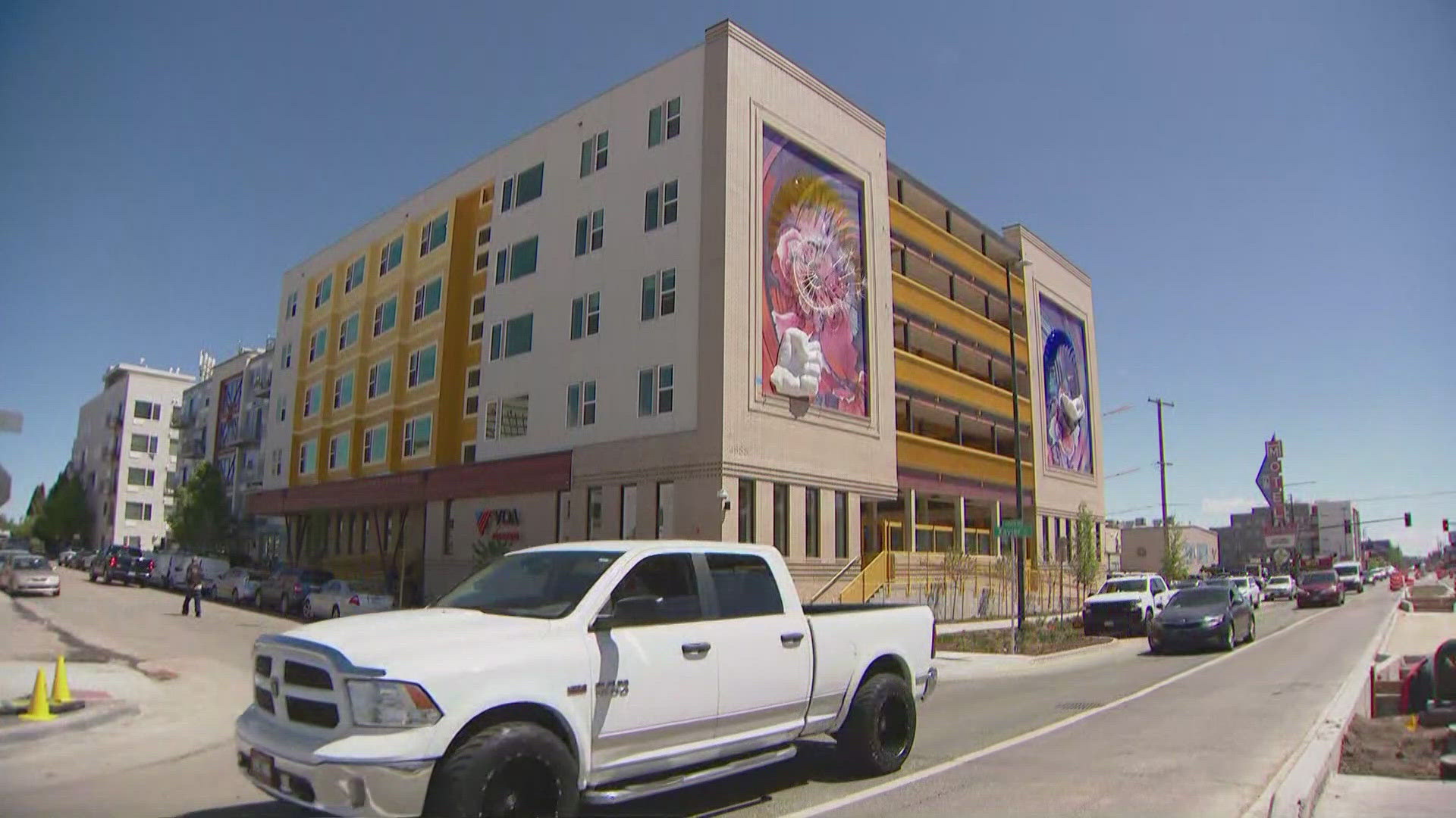 The Theodora Family Hotel on West Colfax is providing new resources as the number of Coloradans experiencing housing and food insecurity increases.