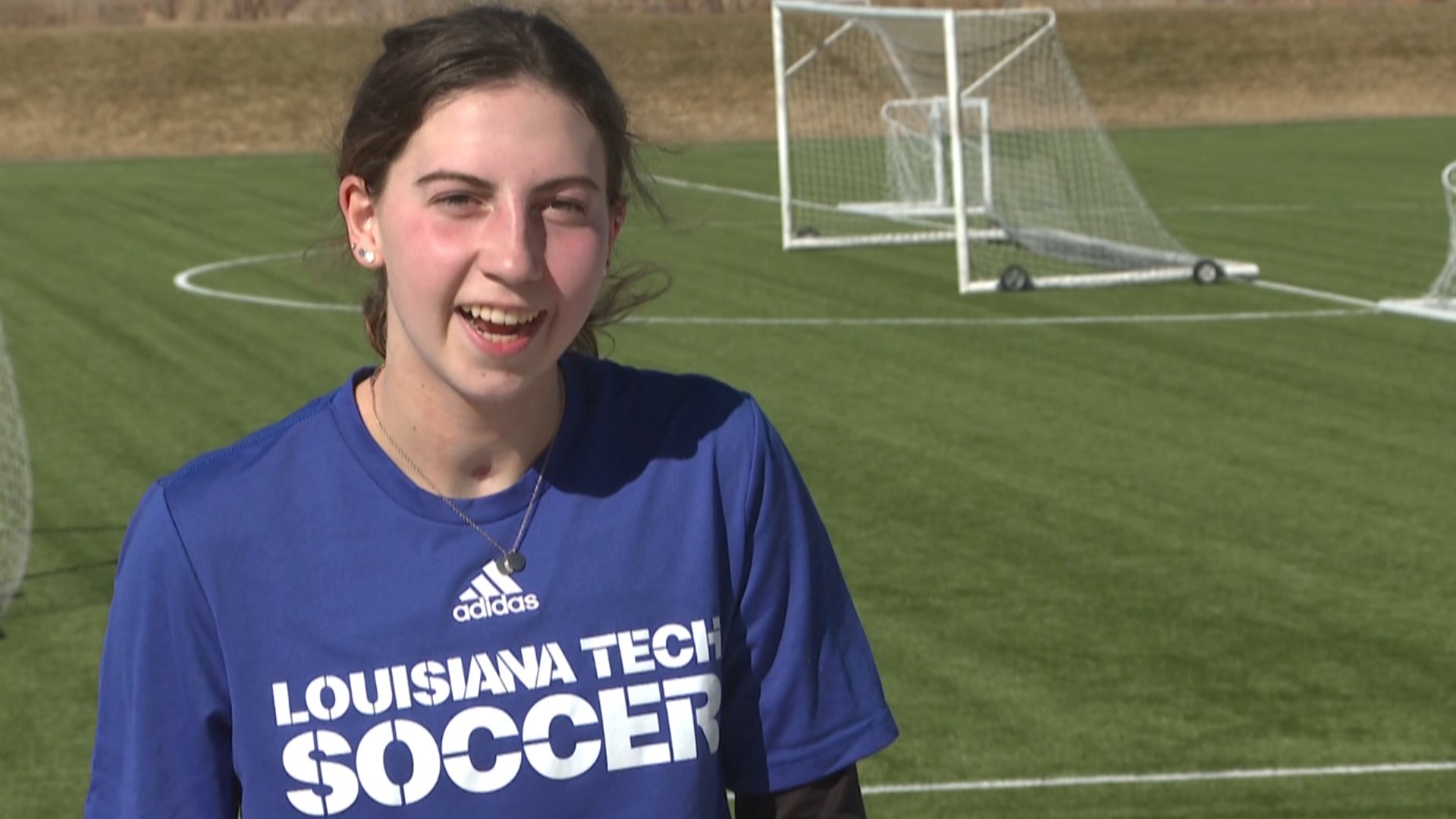 Mackenzie Kelso is returning to her team at Louisiana Tech only seven months after suffering cardiac arrest on the field.