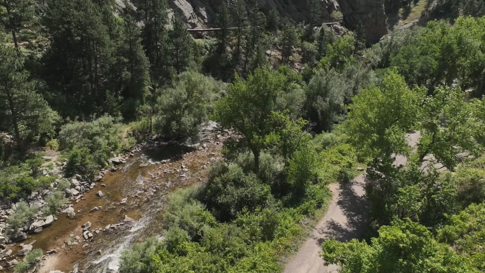 Drone footage shows how the Boulder area has recovered in the 10 years since flooding caused extensive damage in Boulder and Larimer counties.